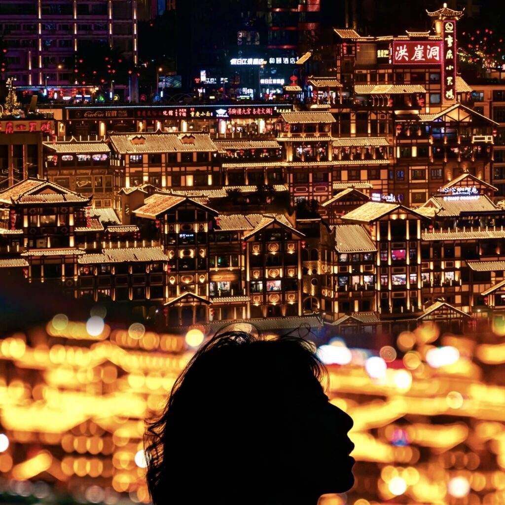 8D Magic City Hongyadong Night View 2 Chongqing's 8D Architecture: Hongyadong