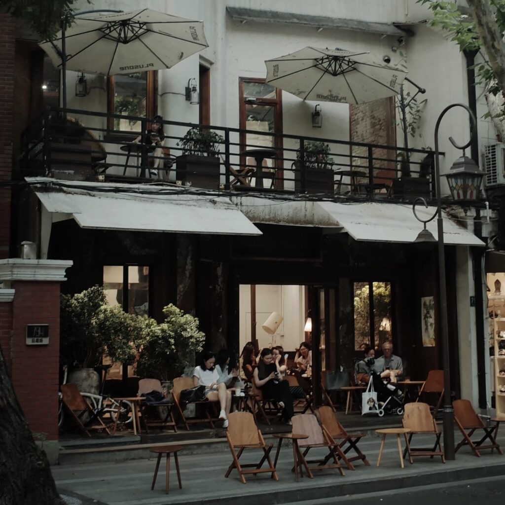 Shanghai French Concession cafe culture international food