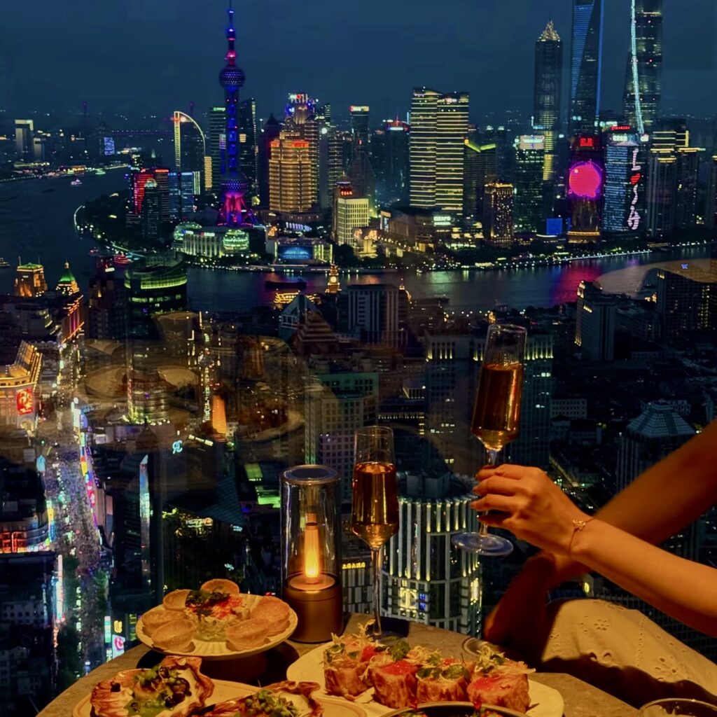Shanghai nightlife Bund night view Huangpu River cruise 