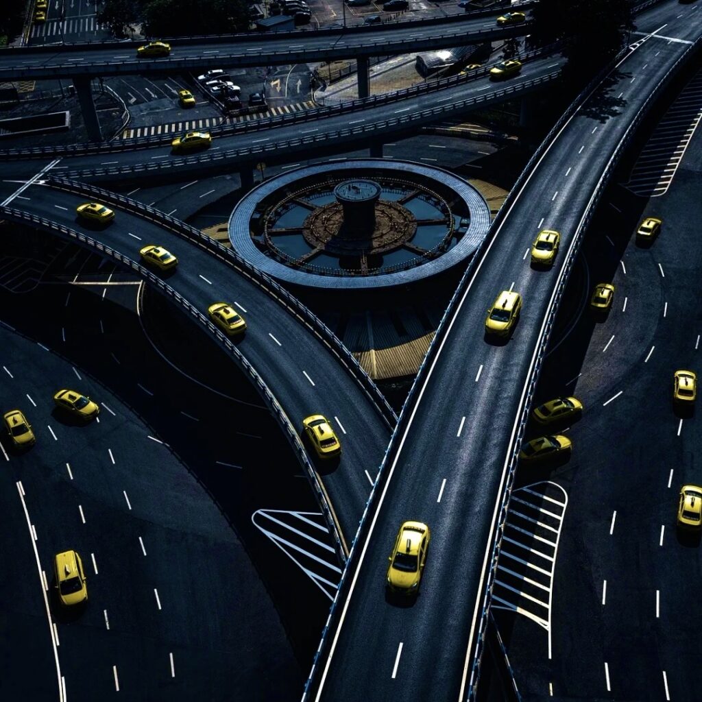 chongqing transportation2 Overpasses in Chongqing's 8D City